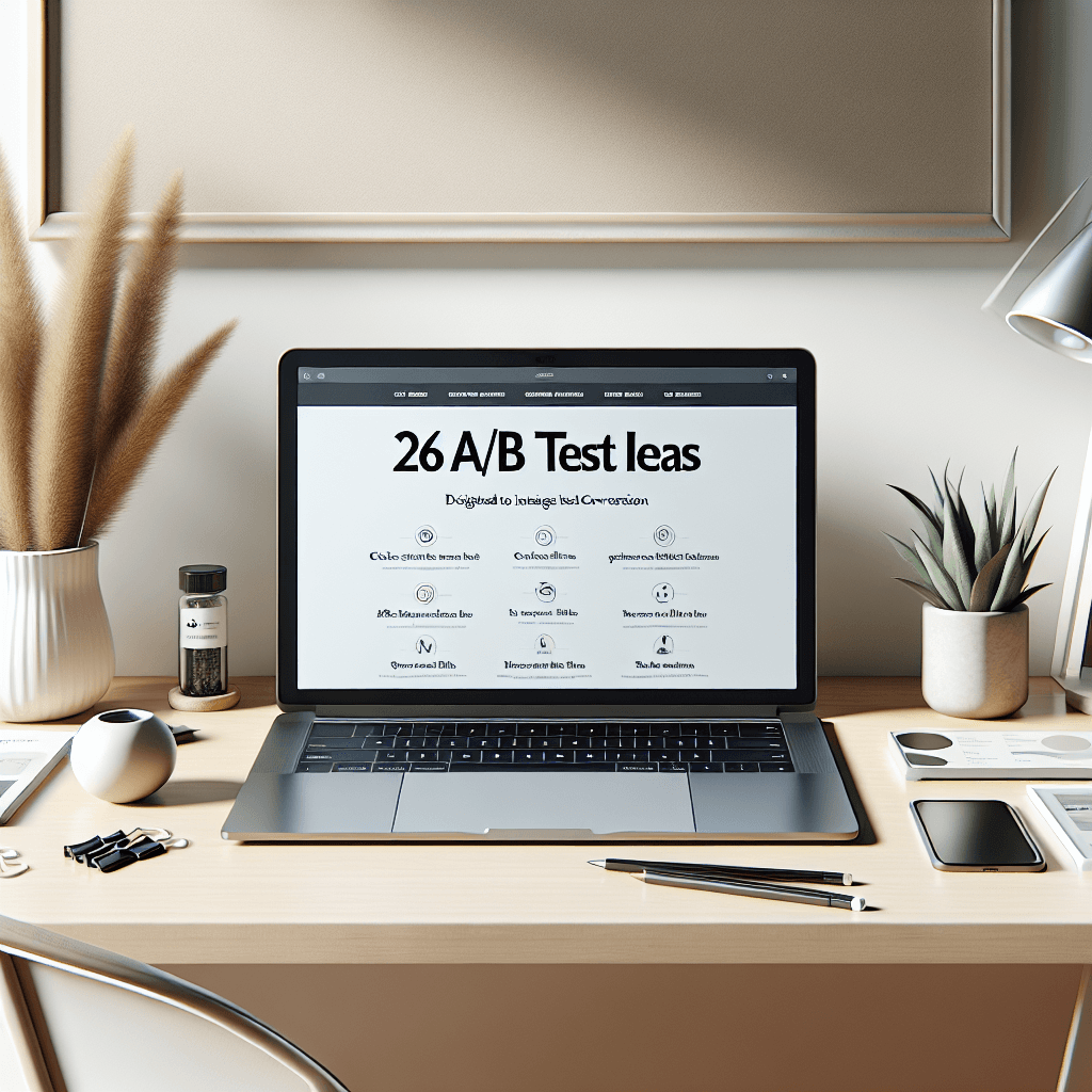Forbedr klikrater og konverteringer med AI-drevne A/B-tests. Test overskrifter, CTA’er og landingssider – klik nu for at booste din digitale performance!