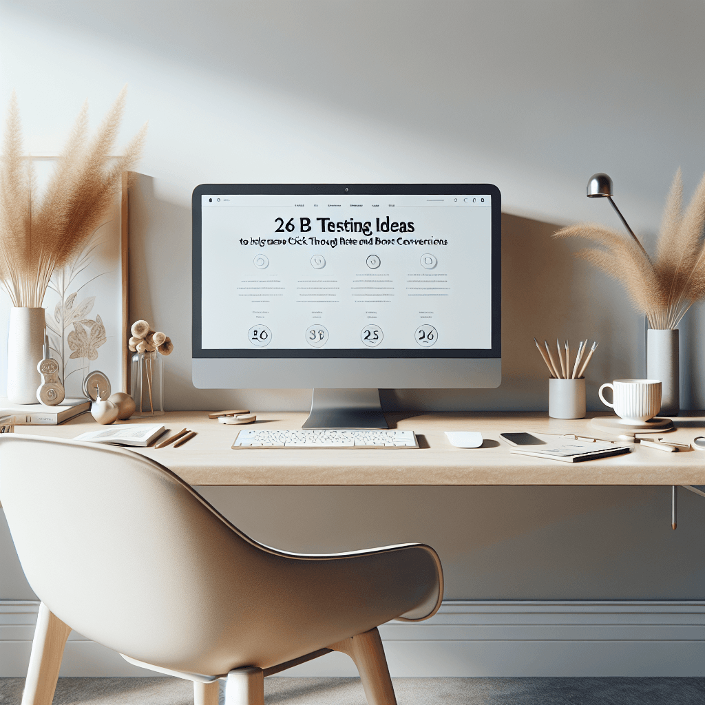 Boost dine klikrater med AI-drevet A/B-test – optimer overskrifter, farver og CTA'er for bedre SEO og konverteringer. Prøv nu!