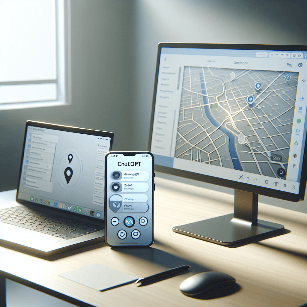 ChatGPT navigation: Google Maps eller Apple Maps-valg