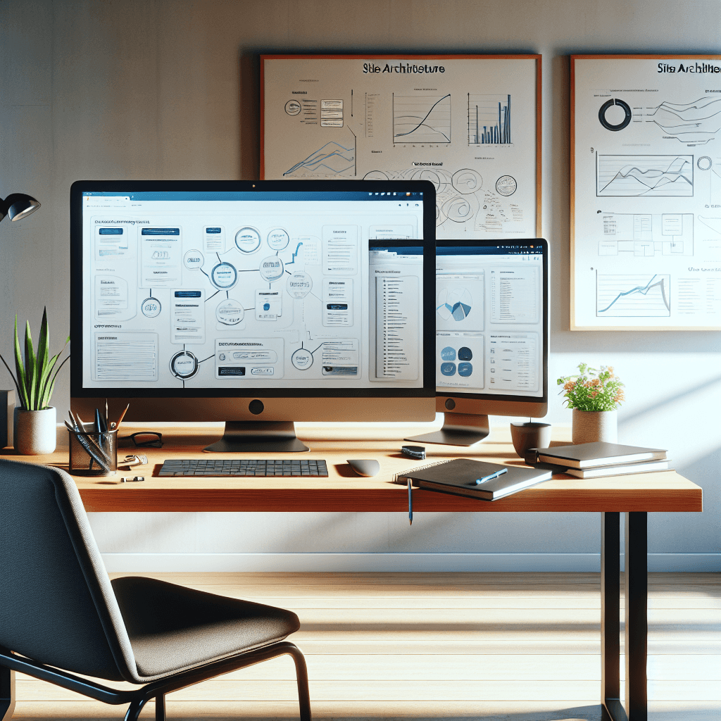 Få flere placeringer med en klar webstedsstruktur. Lær at optimere navigation, interne links og topic clusters for bedre SEO og højere konverteringer.
