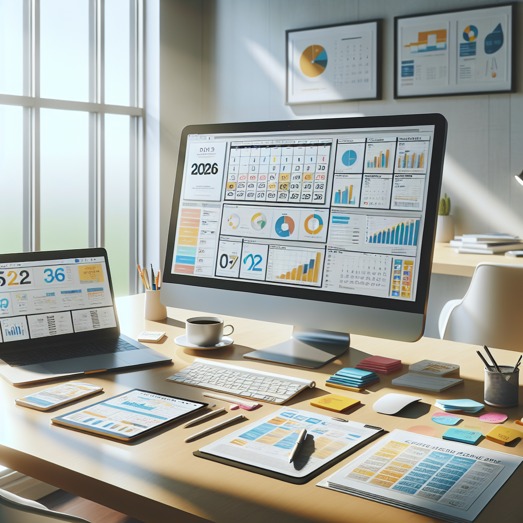 Marketingkalender 2026: Gratis skabelon til SEO-indhold