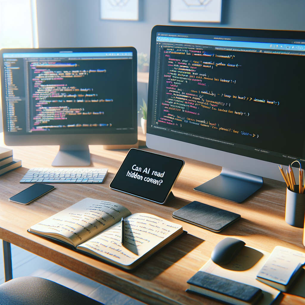 Kan AI læse JavaScript-skabt skjult indhold? | SEO-guide
