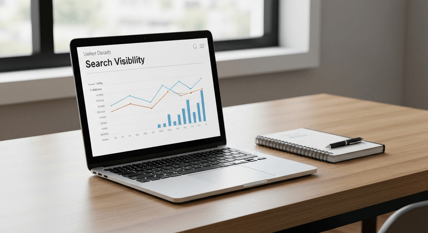 Lær hvorfor en 1. plads ikke altid giver trafik. Få indsigt i moderne SERP-synlighed og Share of Voice i denne AI-tid. Se vores SEO-webinar og optimér din strategi.