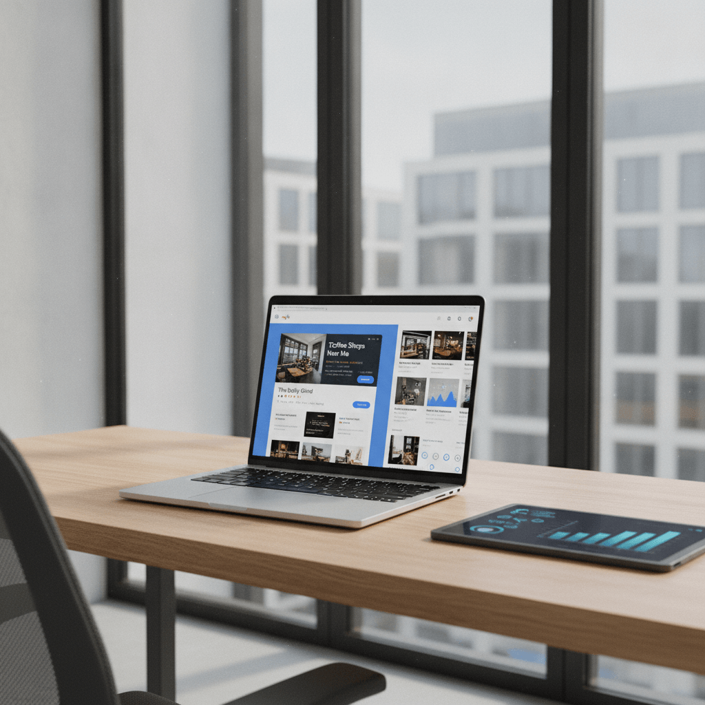 Google Search Redesign: Business Profile Post Visninger